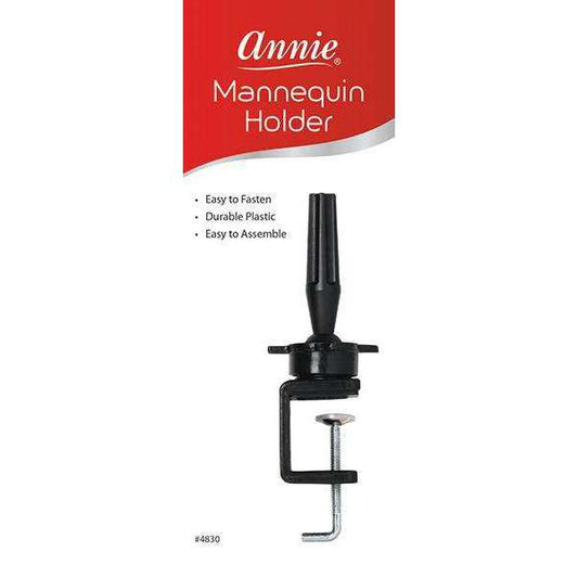 Annie Mannequin Head Holder, 1 Count, Black