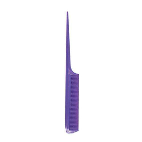 Annie Rat Tail Comb, 12 Count Bulk Set, Purple