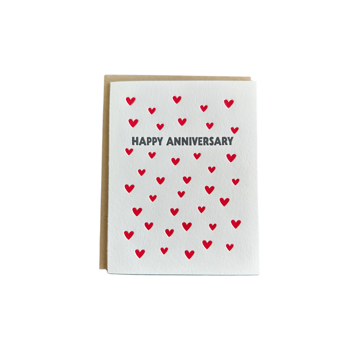 Anniversary Hearts Card