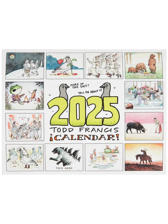 Anti Hero - Todd Francis 2025 Calendar