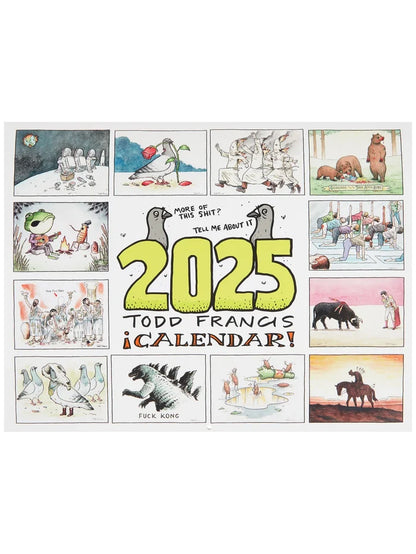 Anti Hero - Todd Francis 2025 Calendar
