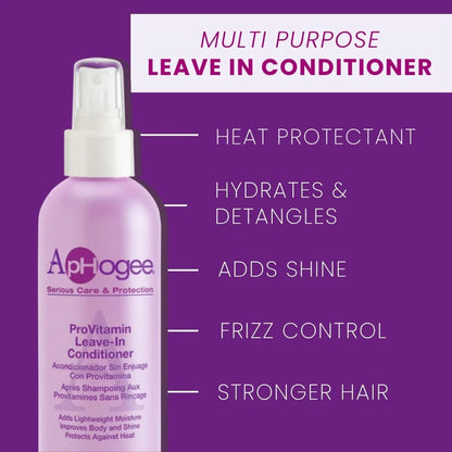 Aphogee Provitamin Leave-In Conditioner 8oz