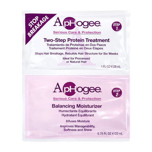 Aphogee Two-Step Protein Treatment / Balancing Moisturizer 1.75oz