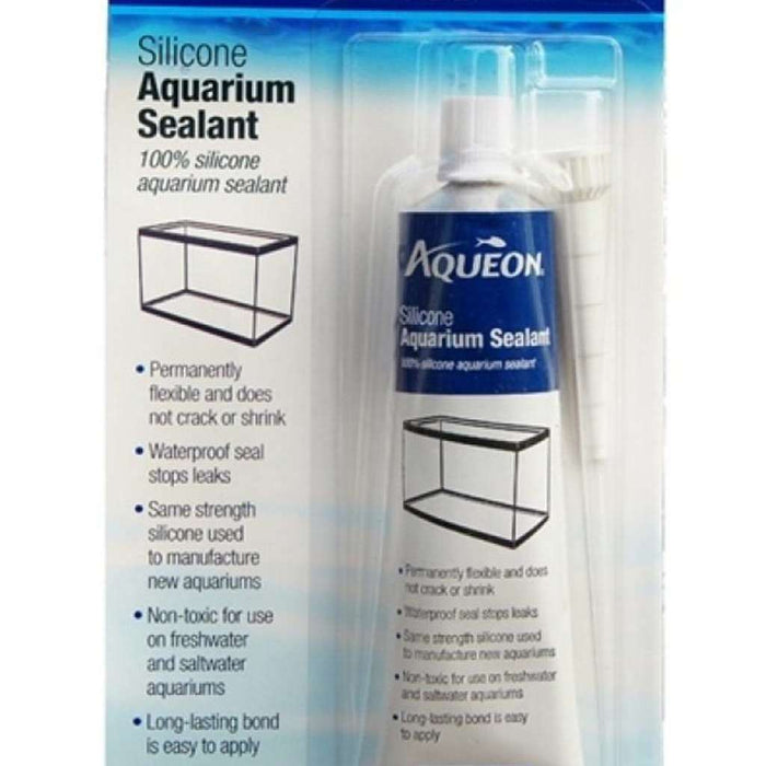 Aqueon Aquarium Silicone Sealant Clear 3 oz:Jungle Bob's Reptile World