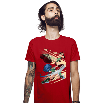 Secret_Shirts Fitted Shirts, Mens / Small / Red Army Girls