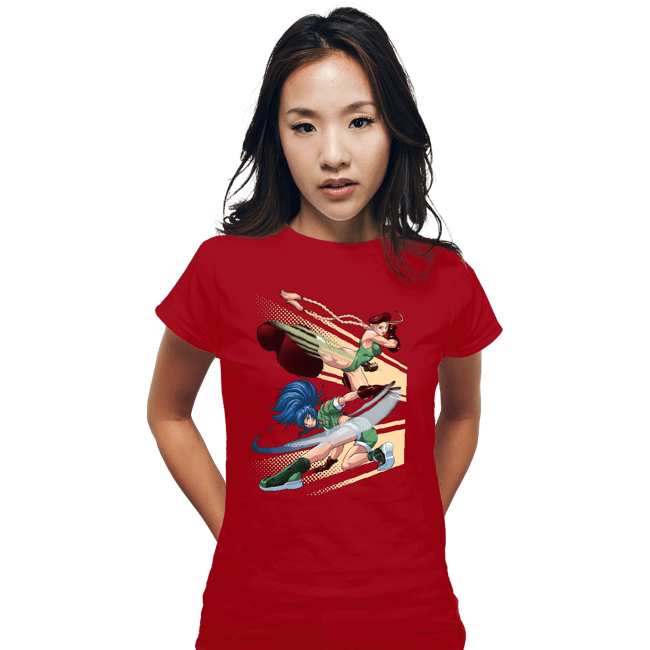 Fitted Shirts, Woman / Small / Red