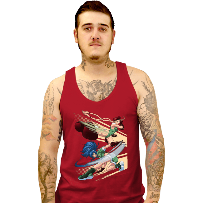 Tank Top, Unisex / Small / Red