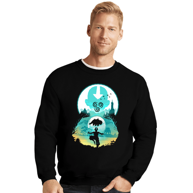 Crewneck Sweater, Unisex / Small / Black