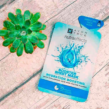 Avon True Nutra Effects Hydration Boosting Sheet Mask
