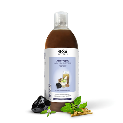 Ayurvedic Hair & Vitality Booster Juice For Men - 1000 ml