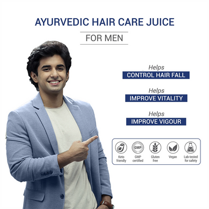 Ayurvedic Hair & Vitality Booster Juice For Men - 1000 ml