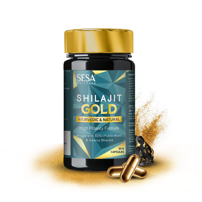 Ayurvedic Shilajit Gold Capsules