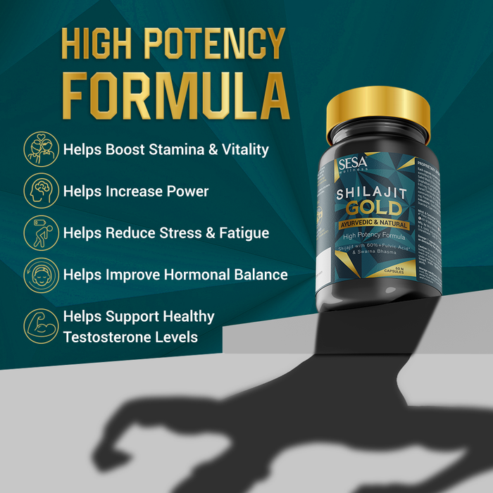 Ayurvedic Shilajit Gold Capsules