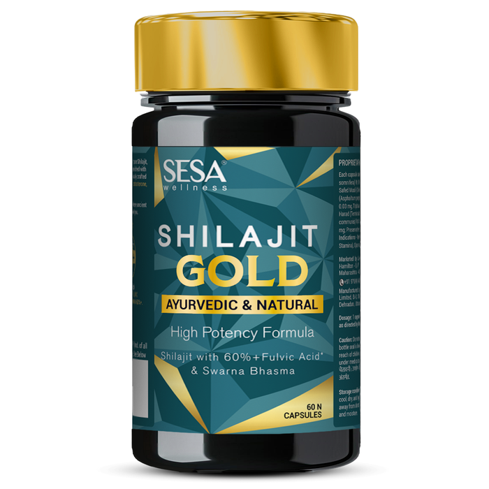 Ayurvedic Shilajit Gold Capsules