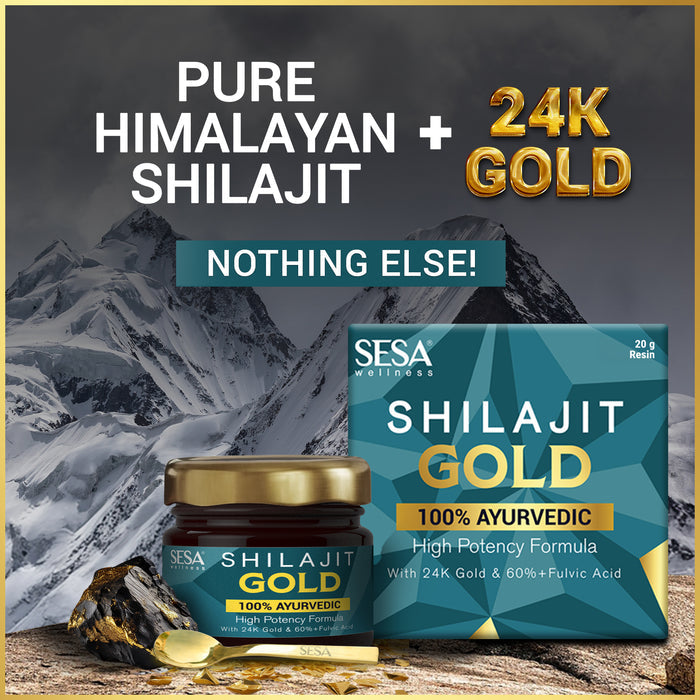 Ayurvedic Shilajit Gold Resin