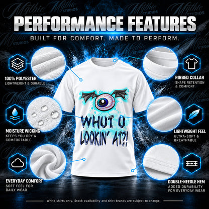 Evil Eye Graphic T-Shirt by Mythic Airbrush, additional product image 3