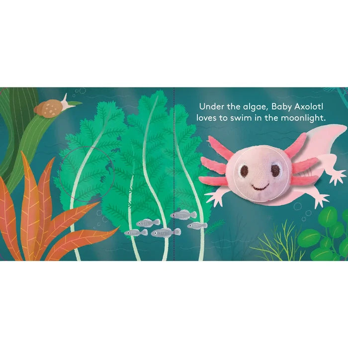 Baby Axolotl: Finger Puppet Book