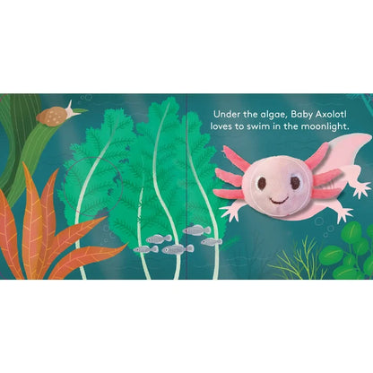 Baby Axolotl: Finger Puppet Book