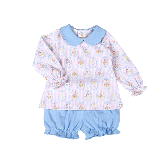 Baby Loren Royal and Charm Bloomer Set