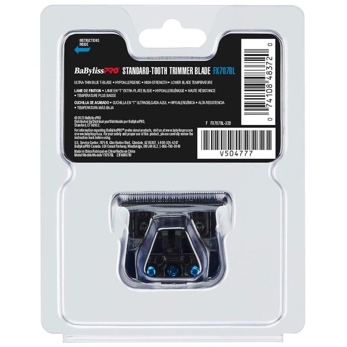 BaBylissPRO Standard-Tooth DLC Blue T-Blade # FX 707BL - Palms Fashion Inc.