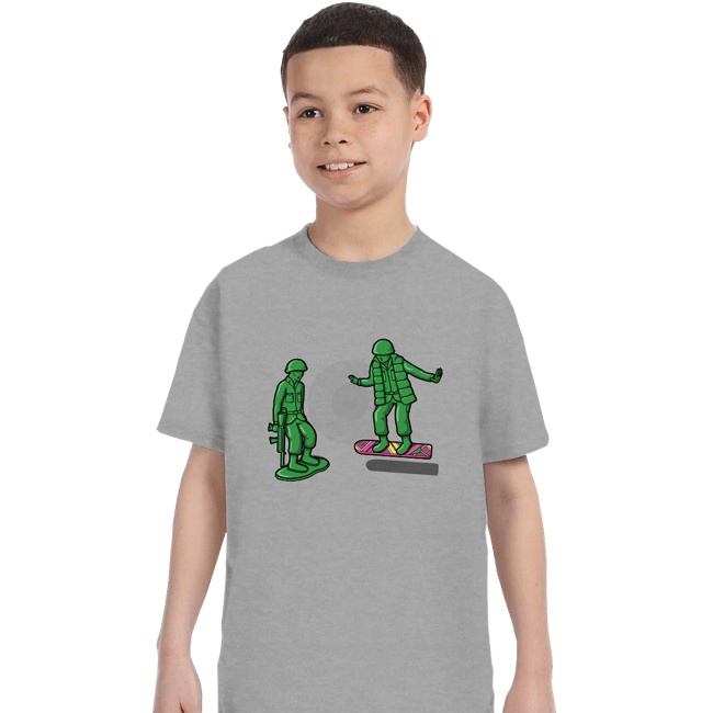 Shirts T-Shirts, Youth / XS / Sports Grey Back Toy The Future