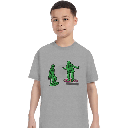 Shirts T-Shirts, Youth / XS / Sports Grey Back Toy The Future