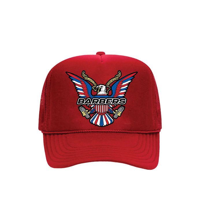 Barbers Dipset Trucker - Red