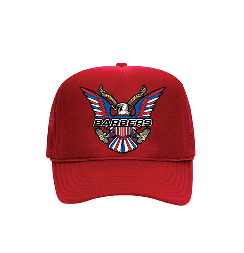Barbers Dipset Trucker - Red