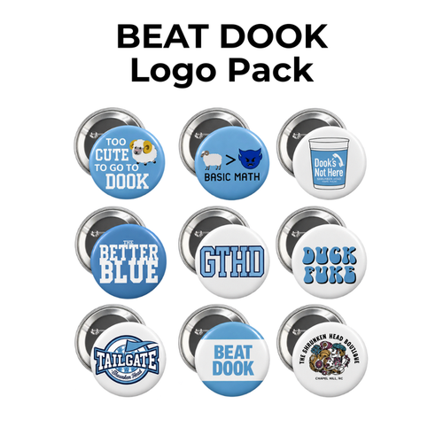 BEAT DOOK Themed Button Pin Package