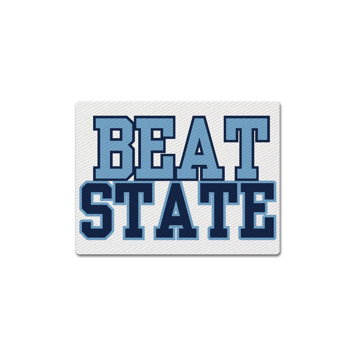 Beat State 3" Embroidered Patch with Adhesive - Main View - Jardine