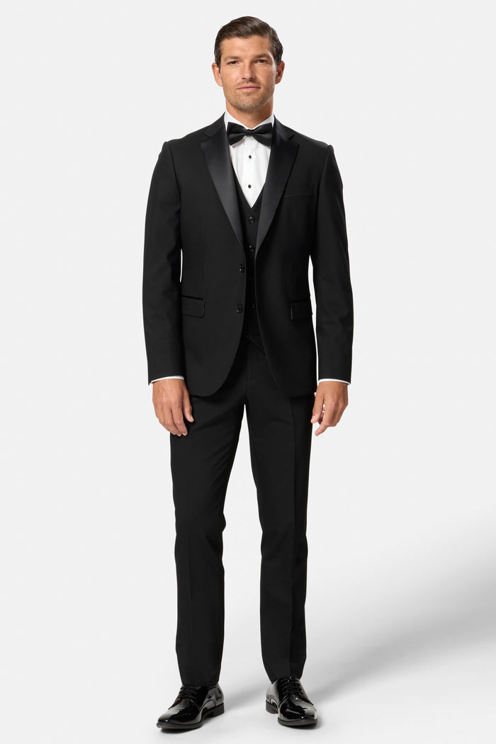 Benetti Carnaby Slim Black Pants
