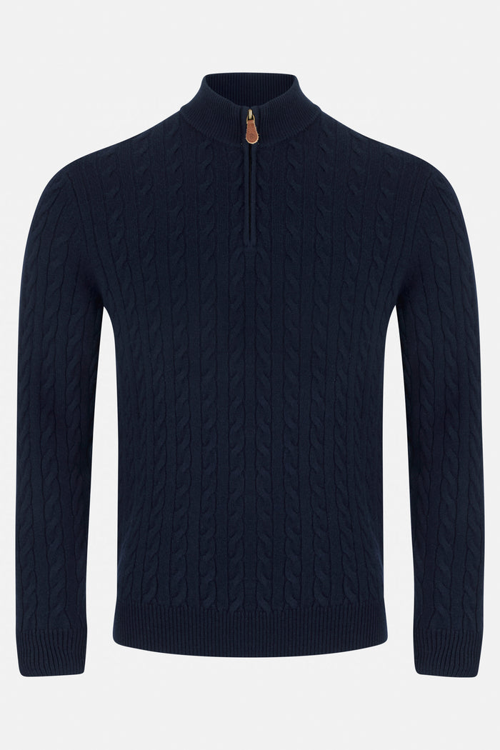 Benetti Grant 1/4 Zip Knitwear