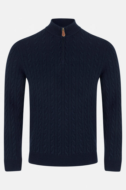 Benetti Grant 1/4 Zip Knitwear