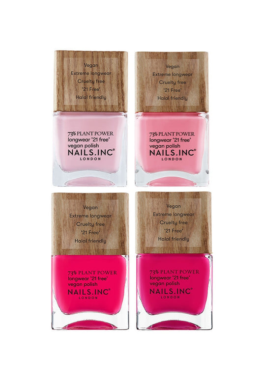 Best of Blush 4-Piece Plant Power Nail Polish Set