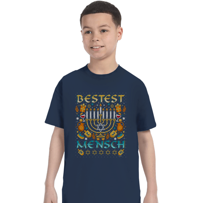 Shirts T-Shirts, Youth / XS / Navy Bestest Mensch