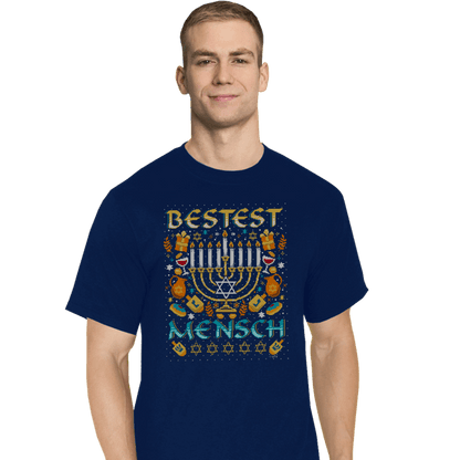 Shirts T-Shirts, Tall / Large / Navy Bestest Mensch