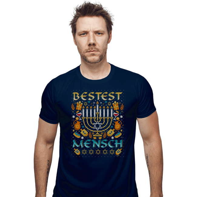 Shirts Fitted Shirts, Mens / Small / Navy Bestest Mensch