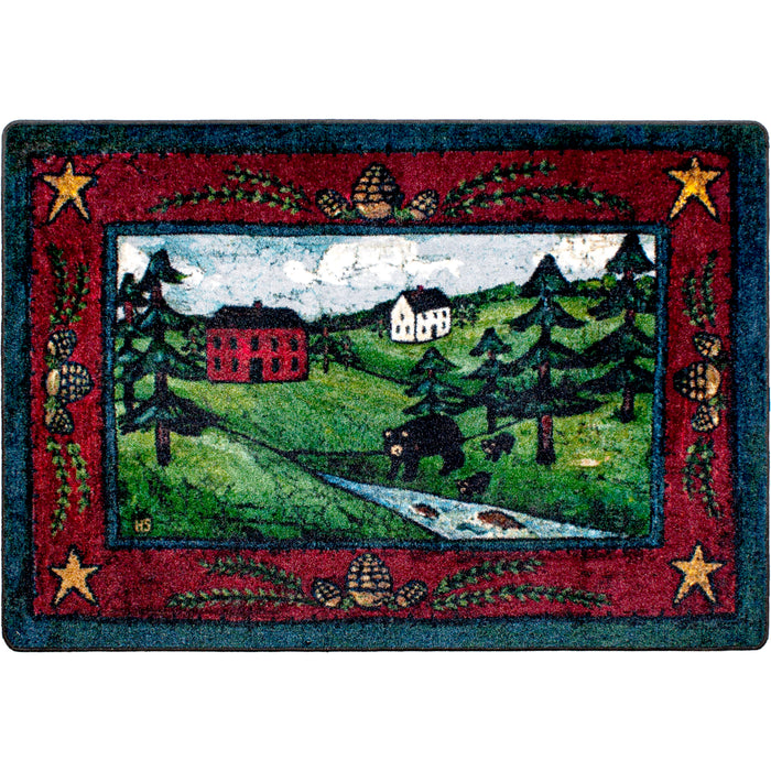Image of an area rug, Black Bear Creek - Crackle