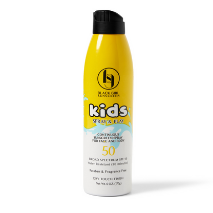 BLACK GIRL SUNSCREEN Kids Sunscreen Spray 6oz