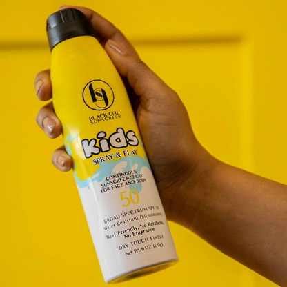 BLACK GIRL SUNSCREEN Kids Sunscreen Spray 6oz