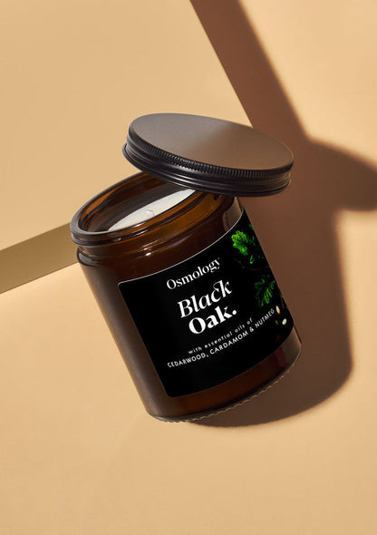 Black Oak Scented Jar Candle