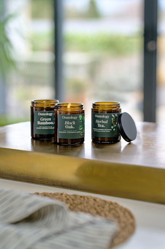Black Oak Scented Jar Candle