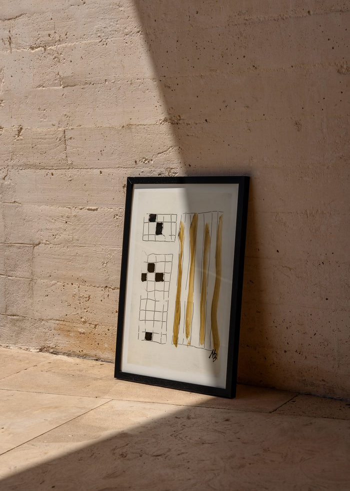Black Wood Frame