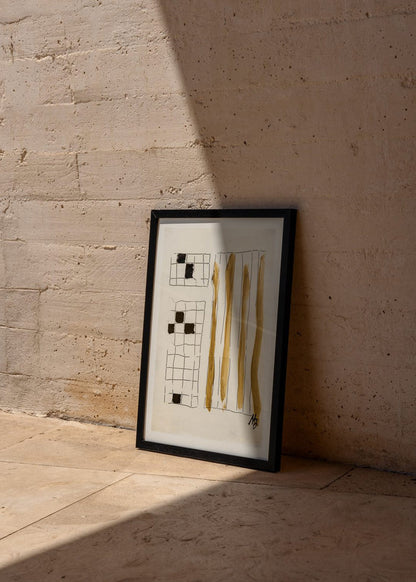 Black Wood Frame