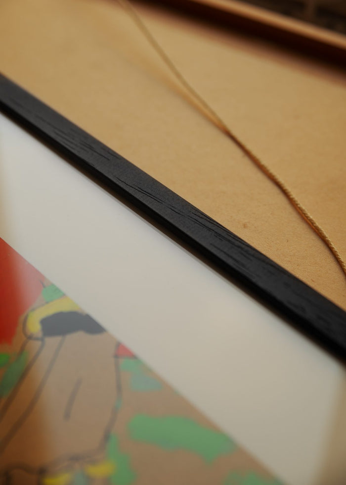 Black Wood Frame