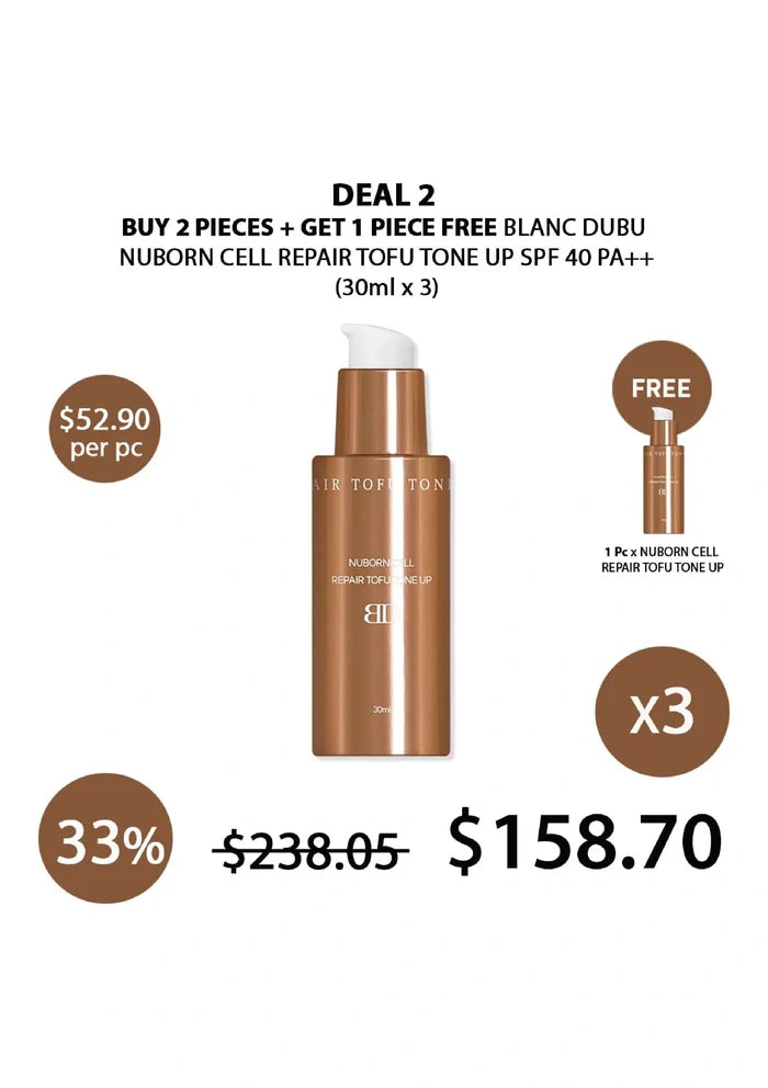 (BUY 2+1 FREE) BLANC DUBU REPAIR TOFU TONEUP