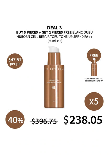 (BUY 3+2 FREE) BLANC DUBU REPAIR TOFU TONEUP