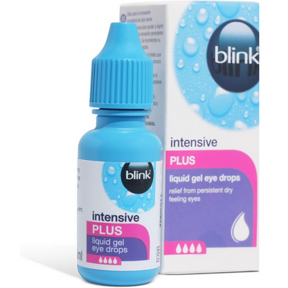 Blink Intensive Tears Plus Liquid Gel Eye Drops - 10ml (T)