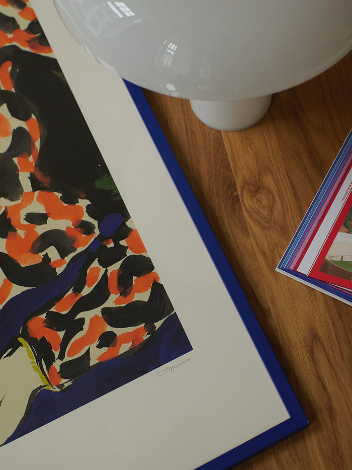 Blue Wood Frame