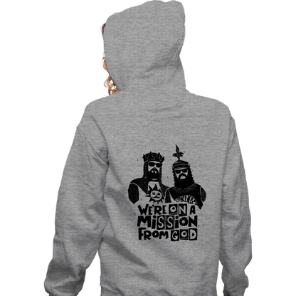Zippered Hoodies, Unisex / Small / Sports Grey